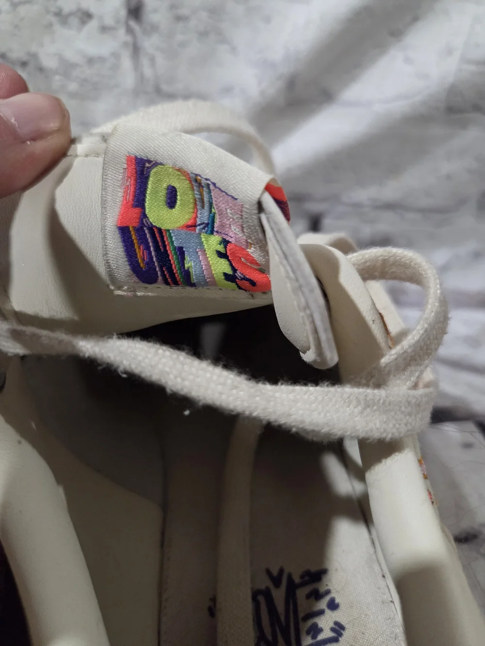 Adidas Stan Smith Pride Embroidered Cream  Sneakers
